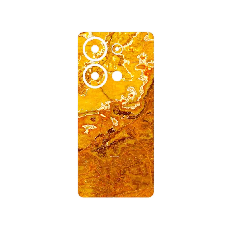 برچسب پوششی ماهوت مدل Gold Marble مناسب برای گوشی موبایل شیائومی Redmi Note 13 Pro 4G
