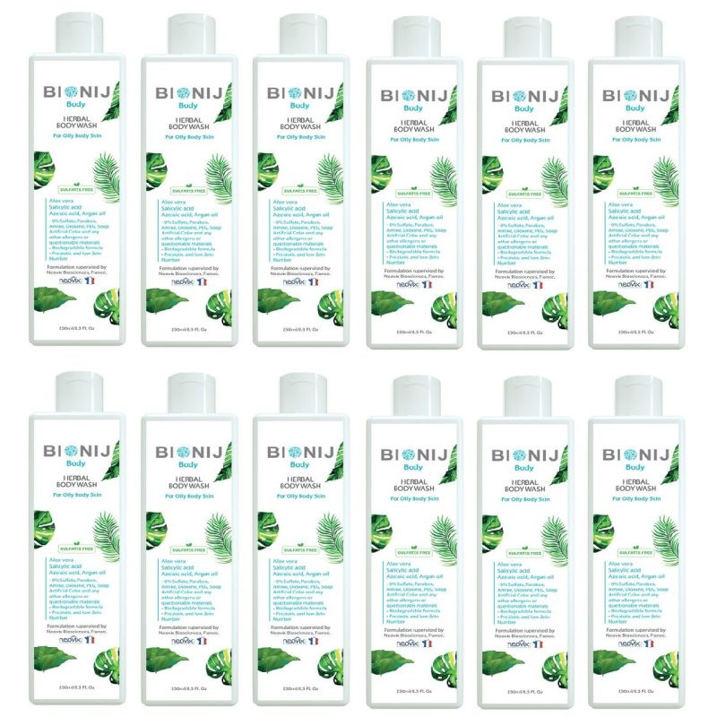شامپو بدن بیونیج مدل Body حجم 250 میلی لیتر بسته 12 عددی