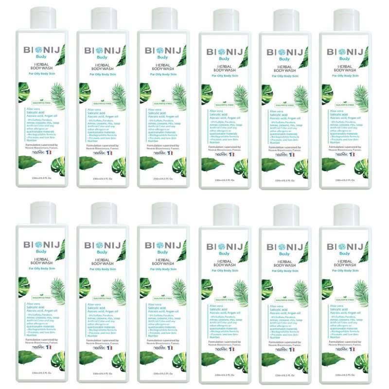 شامپو بدن بیونیج مدل Body حجم 250 میلی لیتر بسته 12 عددی