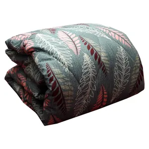 لحاف کرسی سندس مدل خزان کد F414 سایز 350x350 سانتی متر