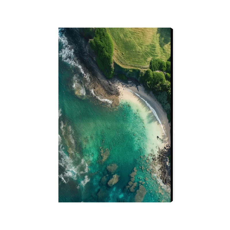 تابلو شاسی عرش مدل فانتزی منظره ساحل کد As4283