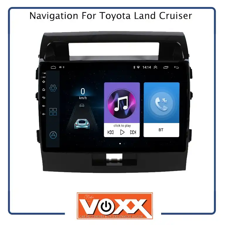 پخش کننده خودرو ووکس مدل C100 مناسب برای تویوتا لندکروزر