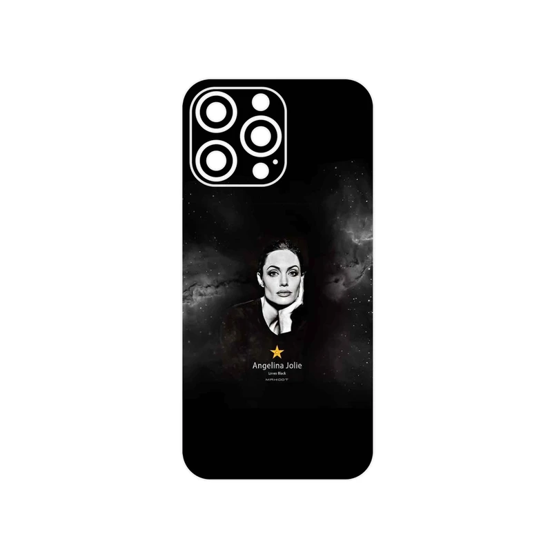 برچسب پوششی ماهوت مدل Angelina Jolie مناسب برای گوشی موبایل اپل iPhone 14 Pro Max