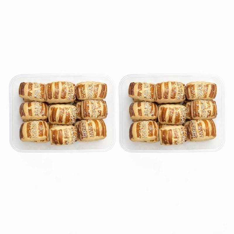 شیرینی سنتی نان چای کره ای قزوین - 1000گرم بسته 2 عددی