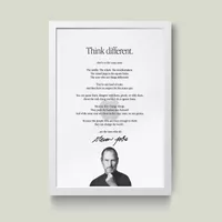 تابلو مدل انگیزشی استیو جابز Steve Jobs کدS1626-w