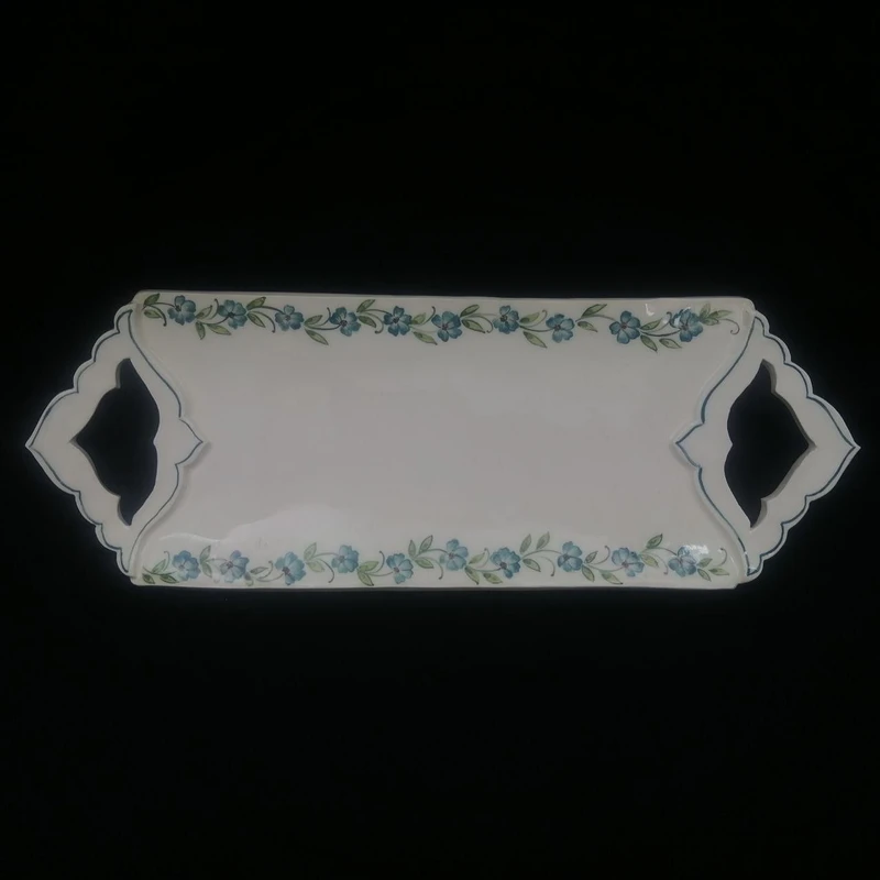 شیرینی خوری سرامیکی هیوا طرح پیچک مینیاتور کد 9004787