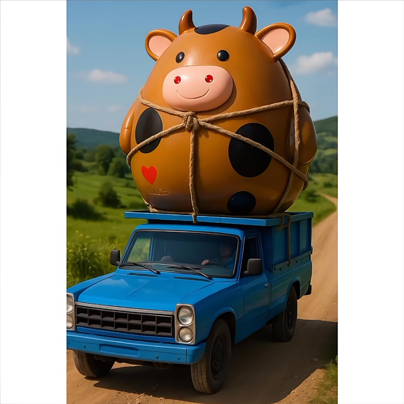 قلک مدل گاو کد 03