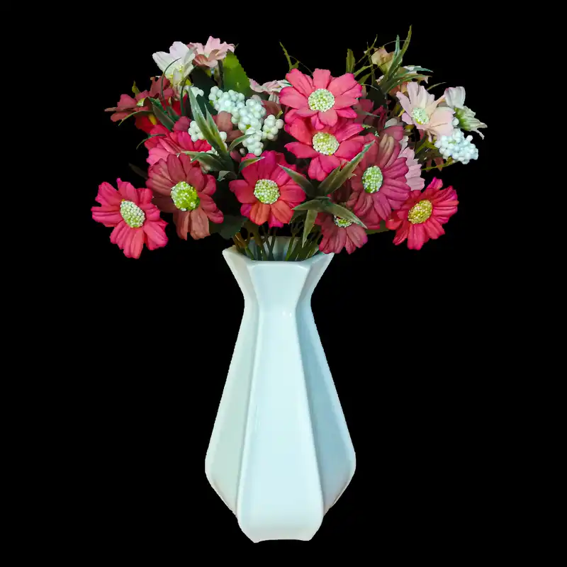 گلدان سرامیکی مدل ستاره