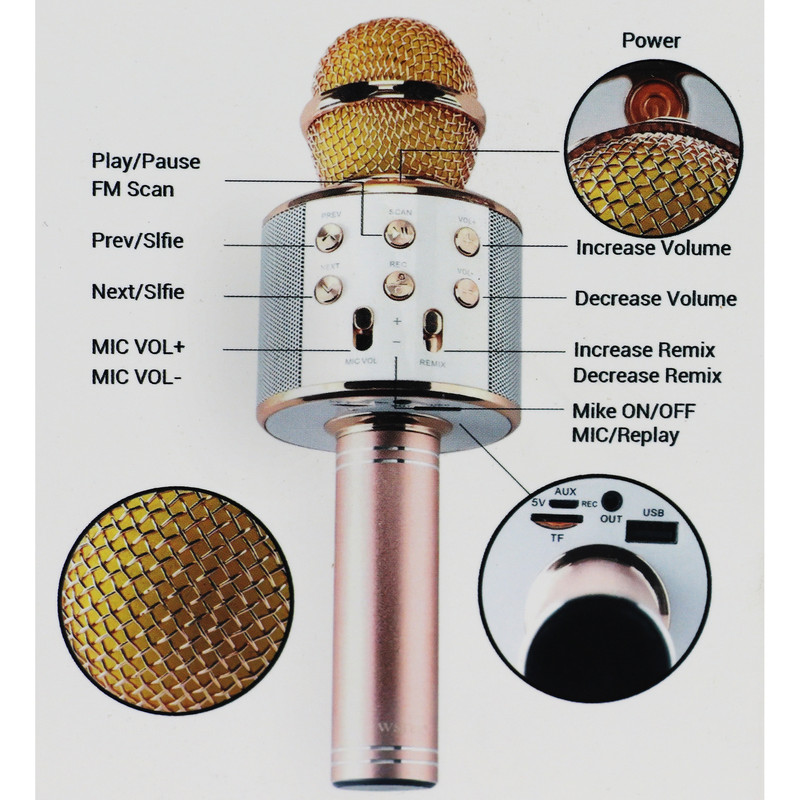 میکروفون اسپیکر آرسون مدل AN-858