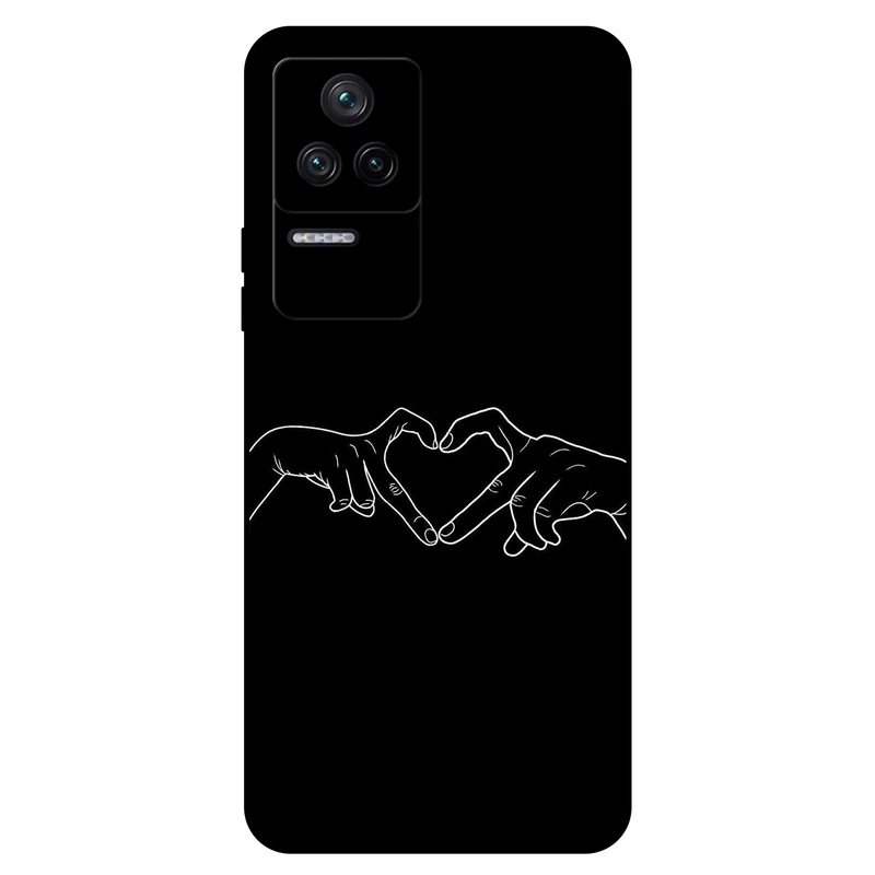  کاور مگافون طرح عشق مدل 1857 مناسب برای گوشی موبایل شیائومی Poco F4 5G / Redmi K40S