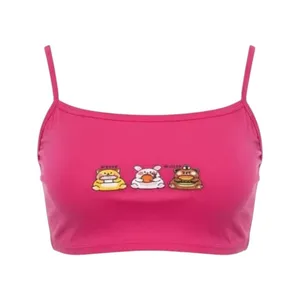 نیم تنه دخترانه مدل  زنبوری PJ1598