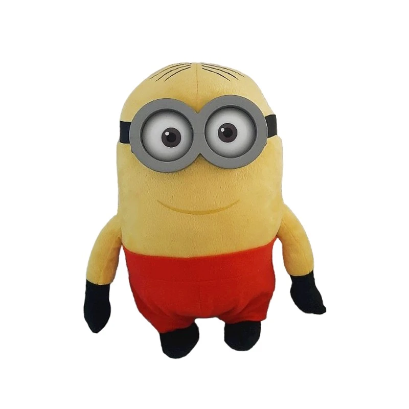 عروسک طرح مینیون  مدل دسپیکبل ارتفاع 32 سانتی متر