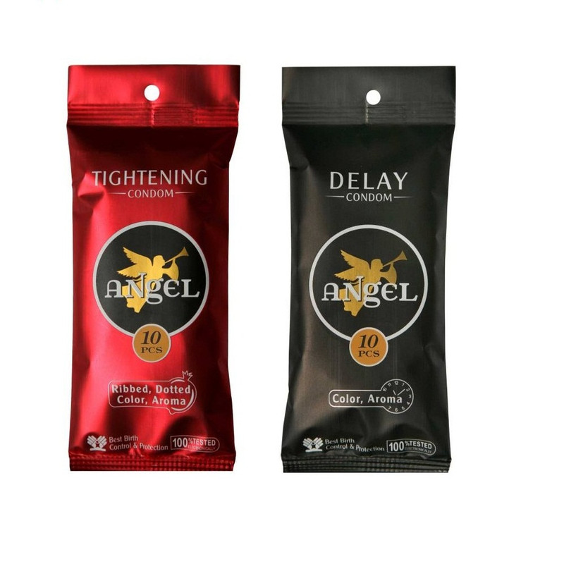 کاندوم انجل مدل Tightening بسته 10 عددی به همراه کاندوم انجل مدل Delay بسته 10 عددی کاندوم انجل مدل Tightening بسته 10 عددی به همراه کاندوم انجل مدل Delay بسته 10 عددی