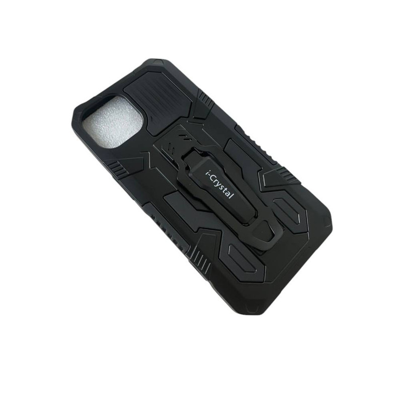 کاور طرح ضد ضربه استند شو مدل i_crystal  کد i554  مناسب برای گوشی موبایل  اپل Iphone 13 promax