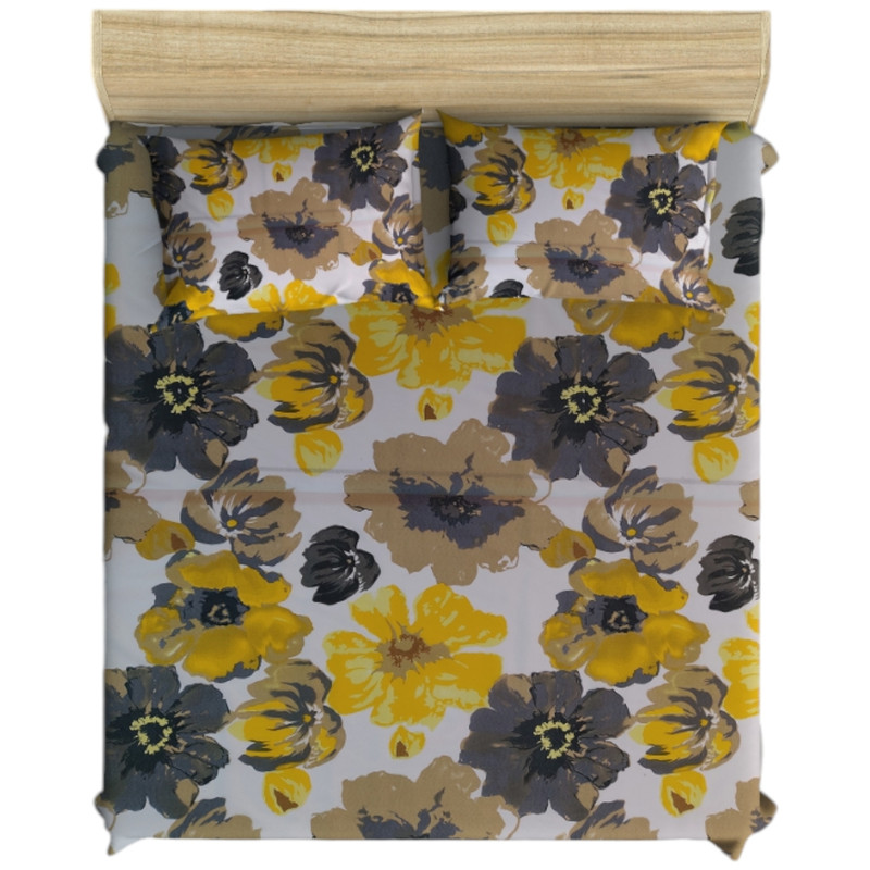 سرویس روتختی مدل آبرنگی 2 نفره 3 تکه