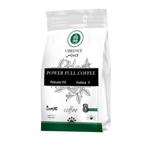 دانه قهوه روبوستا Powerfull ویبرنس - 1 کیلوگرم