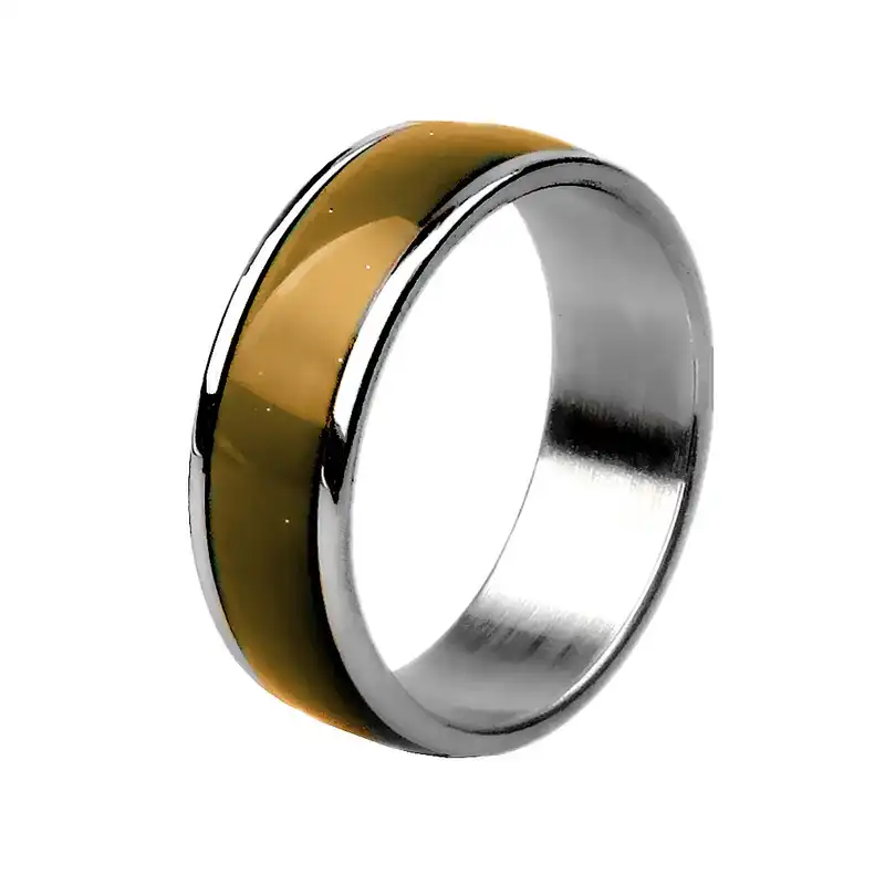 انگشتر زنانه مدل جادویی حرارتی نشانگر حالت بدن