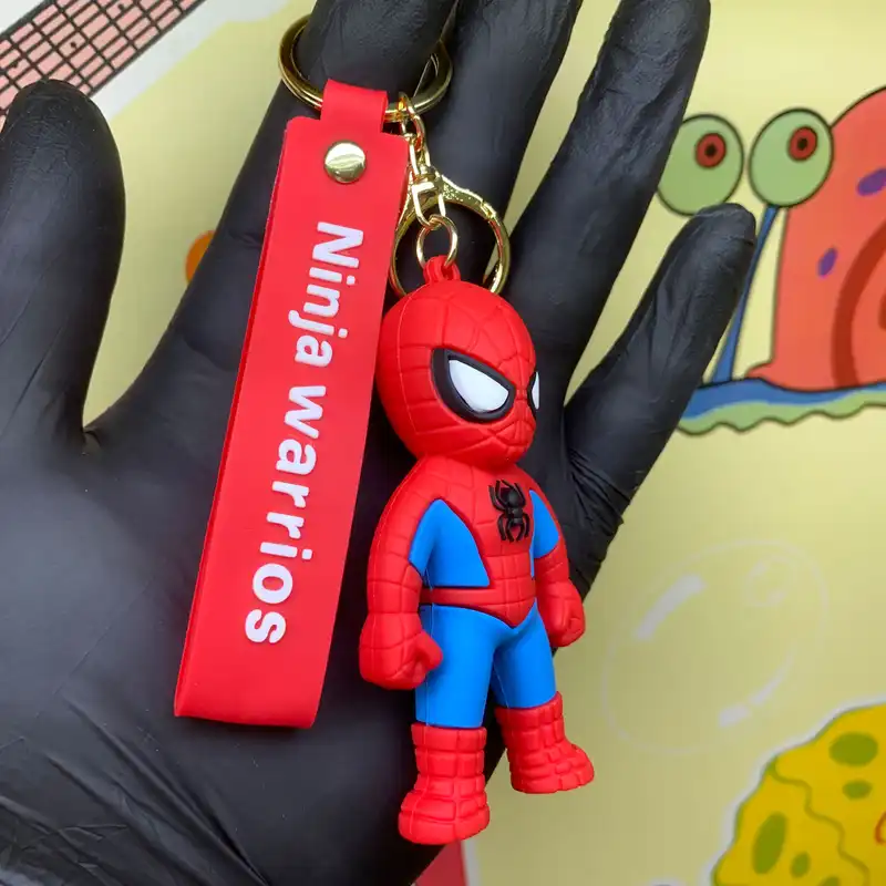 جاکلیدی مدل سیلیکونی طرح مرد عنکبوتی