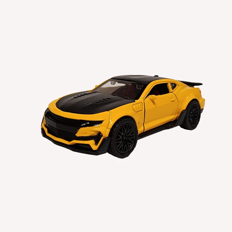 ماشین بازی مدل عقب کش فلزی طرح شورولت کامارو