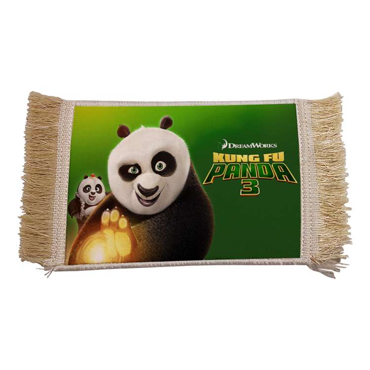 فرش ماشینی دیوارکوب مدل پاندا کونگ فو کار کد 27