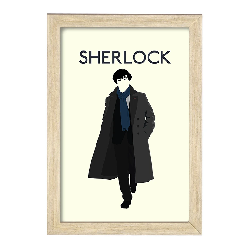 تابلو خندالو مدل شرلوک هولمز Sherlock Holmes  کد 10162