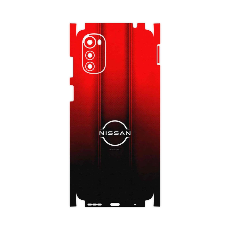 برچسب پوششی ماهوت مدل Nissan_Logo-FullSkin مناسب برای گوشی موبایل موتورولا Moto E32s