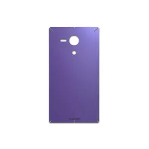 MAHOOT Matte-BlueBerry Cover Sticker for Sony Xperia SP