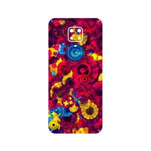 MAHOOT Vector Flower Garden Digital Art Cover Sticker for Xiaomi Redmi Note 9 Pro