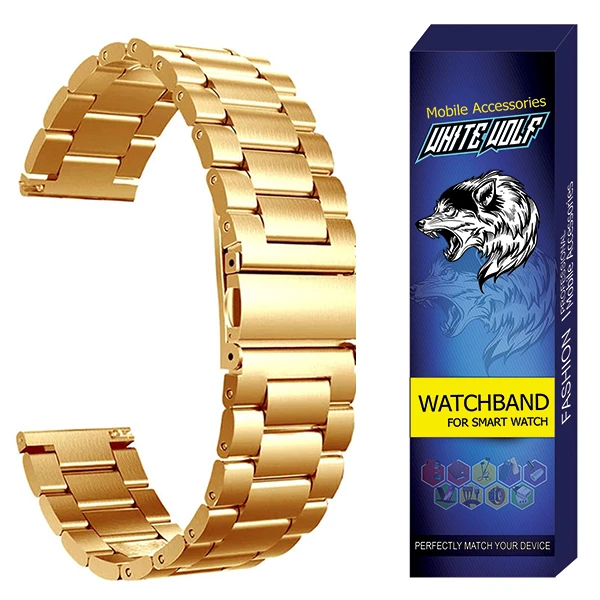 بند وایت ولف مدل WF-3Bea مناسب برای ساعت هوشمند سامسونگ Galaxy Watch 4 40mm / 44mm