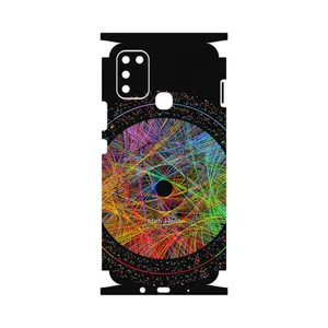 MAHOOT Mathematical Geometric Shape 2-FullSkin Cover Sticker for Infinix Hot 11 Play