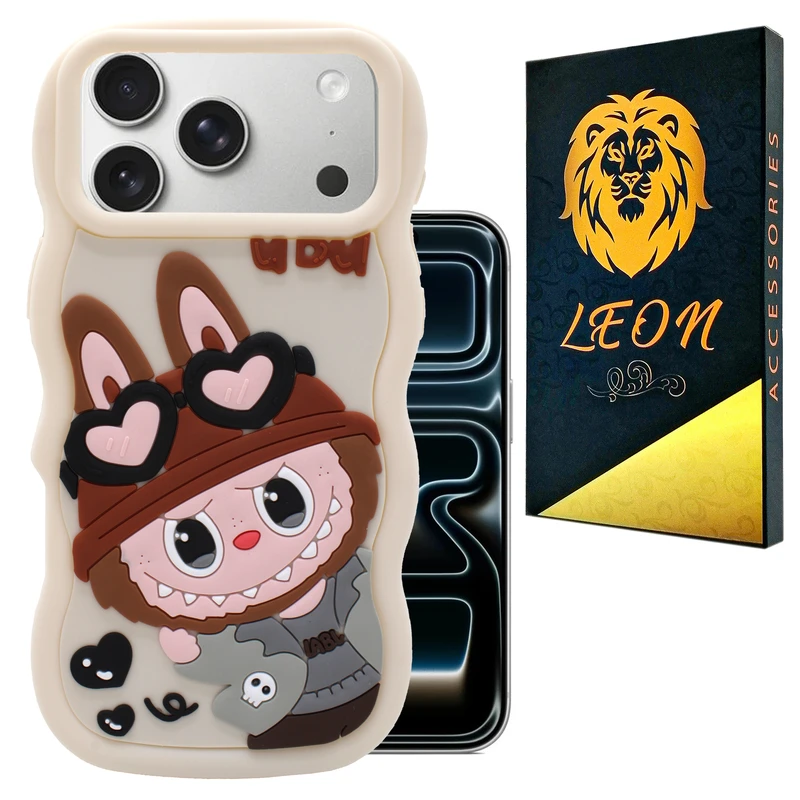 کاور لئون مدل Cream مناسب برای گوشی موبایل اپل iPhone 17 Pro Max