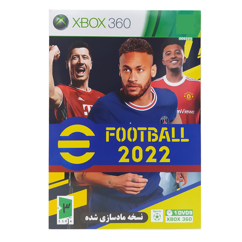 بازی FOOTBALL 2022 مخصوص XBOX 360 نسخه مادسازی شده