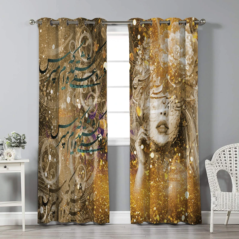 پرده نیروانا مدل pl2856 سایز 280 × 140 سانتی متر