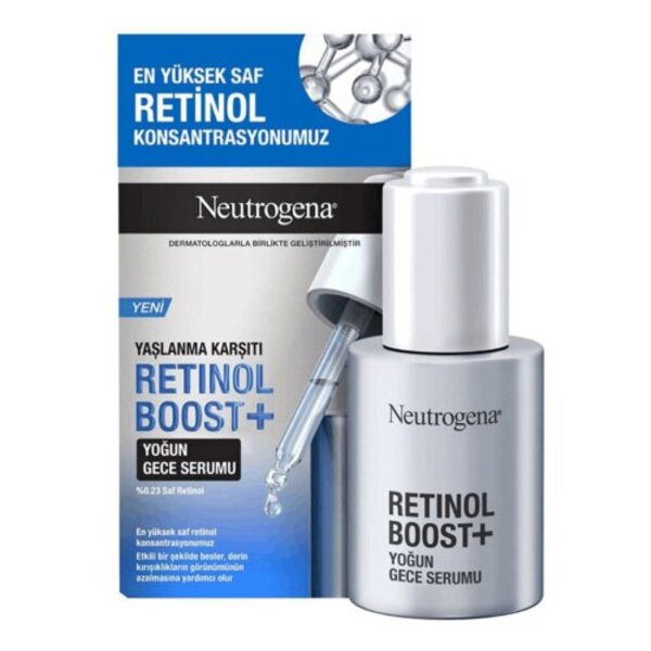 سرم شب نوتروژینا مدل Retinol Boost حجم 30 میلی لیتر سرم شب نوتروژینا مدل Retinol Boost حجم 30 میلی لیتر