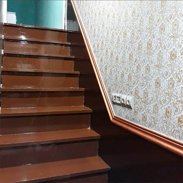 غلتک نقاشی مدل EG299 سایز 7 اینچ به همراه دسته و فوم