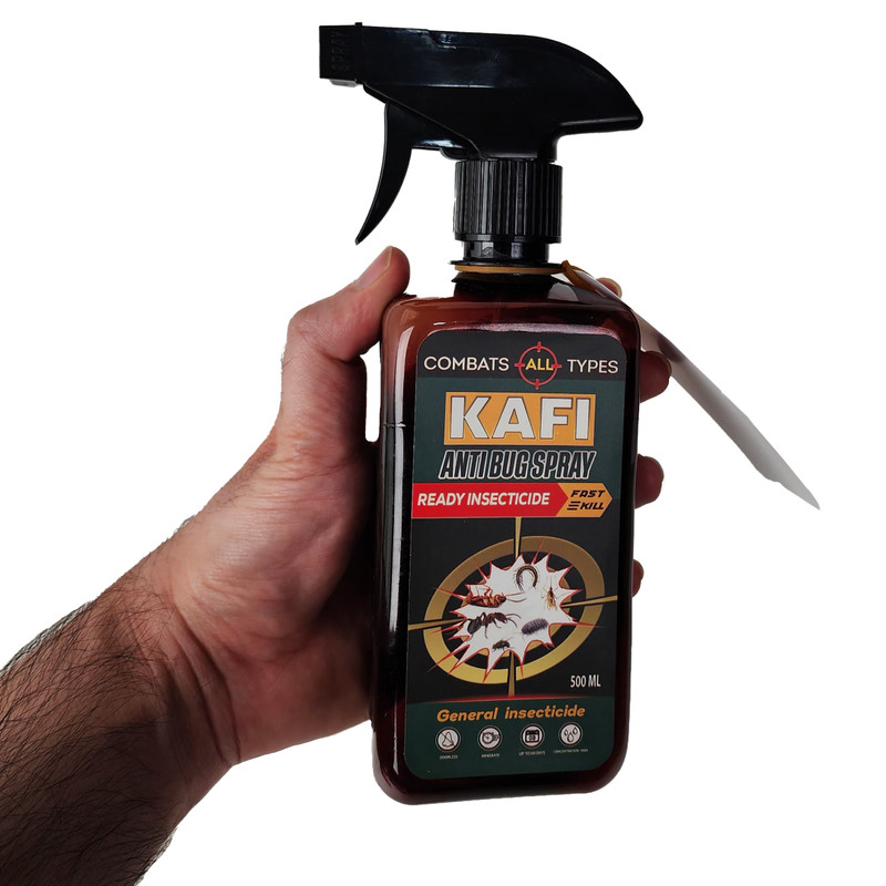 اسپری حشره کش بدون بو کشاورز باشی مدل کافی حجم 500 میلی لیتر