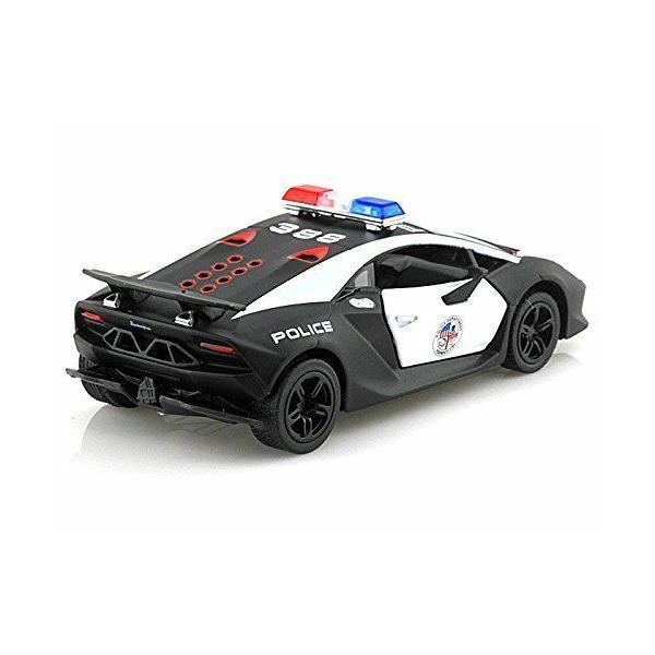 ماشین بازی کینزمارت مدل لامبورگینی پلیس Lamborghini Sesto Elemento (Police) کد KT5359P