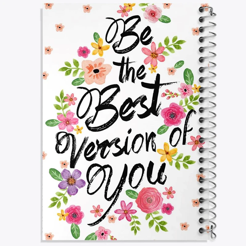 دفتر مشق 50 برگ خندالو مدل Be The Best Version Of You کد 2736