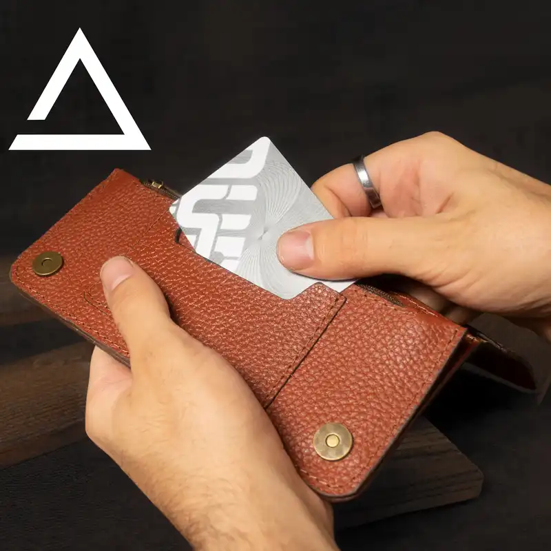 ست هدیه چرم آراهمراه مدل ARASET09