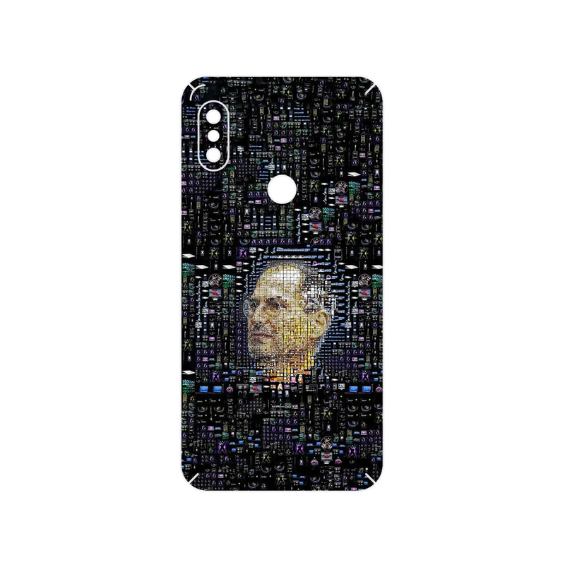 برچسب پوششی ماهوت مدل Collage of Steve Jobs 2 مناسب برای گوشی موبایل شیائومی Redmi Note 6 Pro
