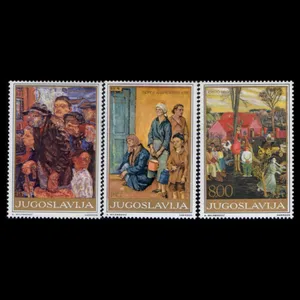 تمبر یادگاری مدل خارجی مجموعه 3 عددی