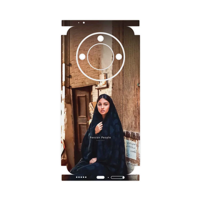 برچسب پوششی ماهوت مدل Portrait of an Iranian Woman-FullSkin مناسب برای گوشی موبایل آنر X9c Smart