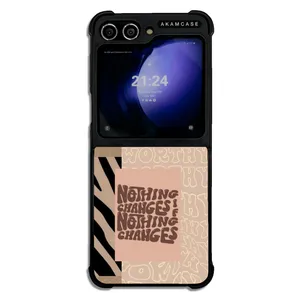 AKAM AMC-WSGZFLIP5-CREAMY-27 Cover For Samsung Galaxy Z Flip 5