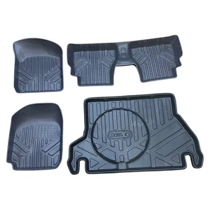 کفپوش سه بعدی پایا مدل MC360 مناسب برای پراید به همراه کفپوش صندوق