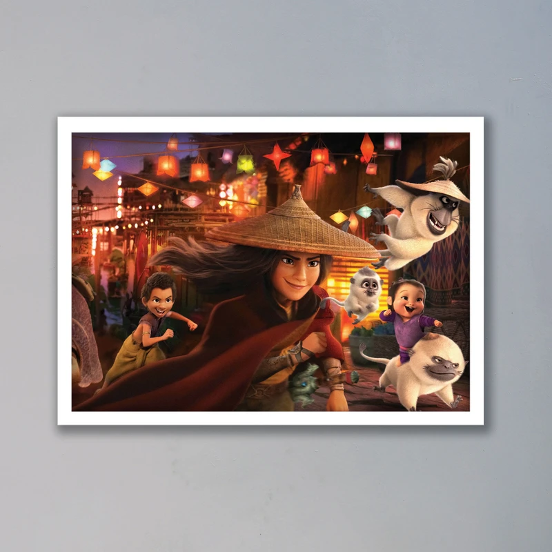 تابلو مدل رایا و آخرین اژدها Raya کد LAG10127