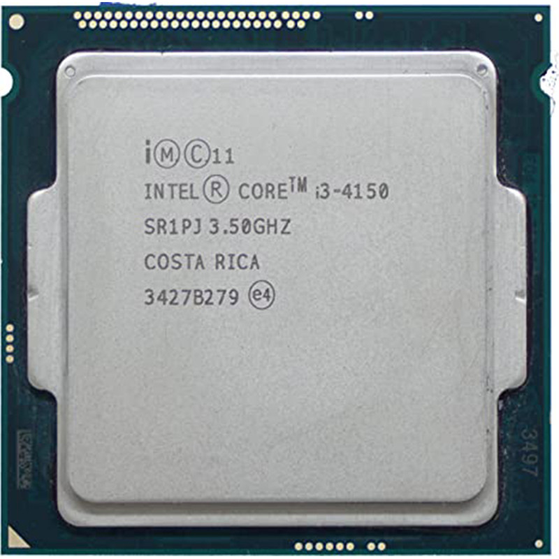 تصویر پردازنده مرکزی اینتل سری Haswell مدل Core i3-4150 Tray