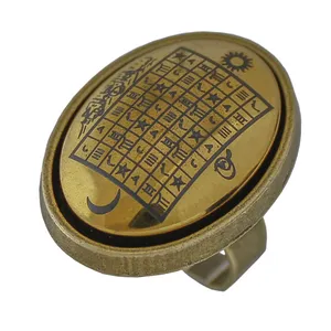 انگشتر طرح هفت شرف کد 0086