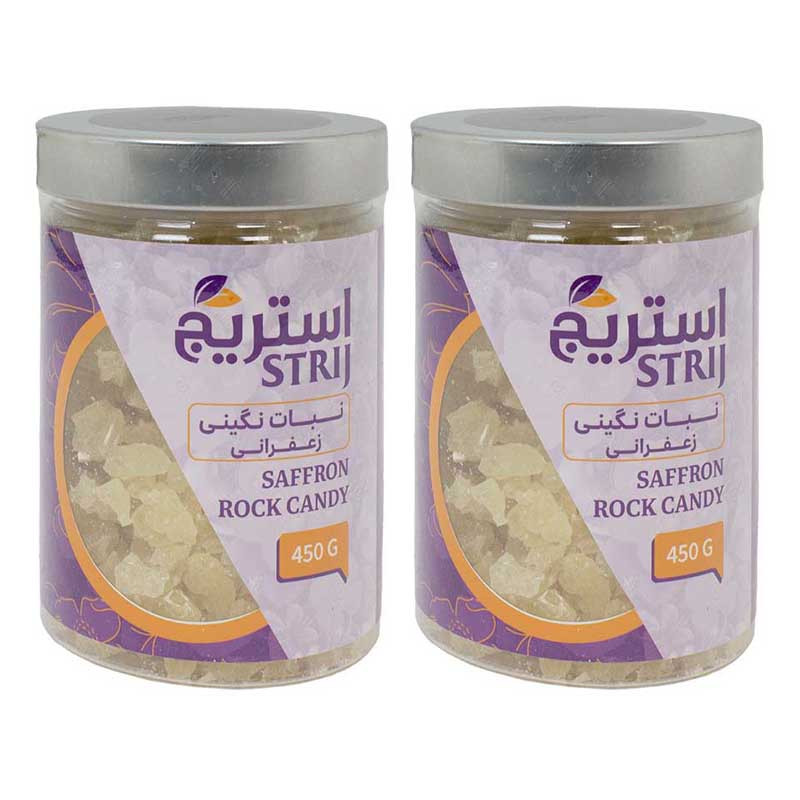 نبات نگینی زعفرانی استریج - 450 گرم مجموعه 2 عددی