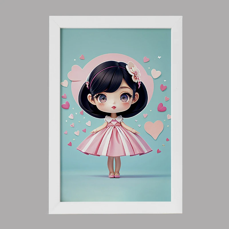 تابلو خندالو مدل دخترانه (Girlish) کد 36871