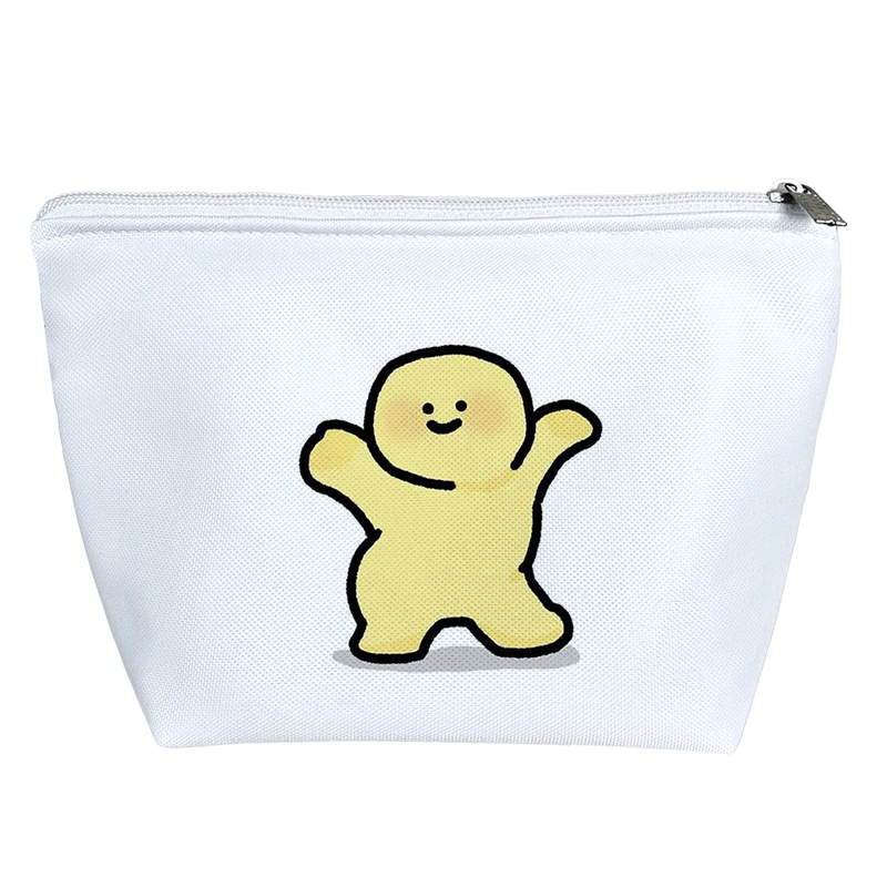 کیف لوازم آرایش دخترانه خندالو مدل آدمک بامزه کد H1531